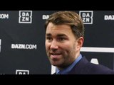 EDDIE HEARN  -'TYSON FURY CAN'T KNOCK WILDER OUT -ONLY WAY HE BEATS HIM IS IF HE BORES HIM TO SLEEP'
