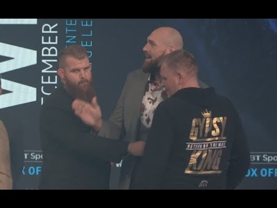 'MY WIFE PUSHES HARDER THAN THAT YOU LITTLE B*****!' - TYSON FURY TELLS DEONTAY WILDER