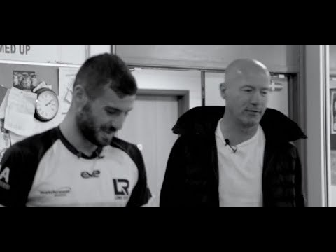 WHEN NEWCASTLE LEGEND ALAN SHEARER MET FUTURE NEWCASTLE LEGEND LEWIS RITSON