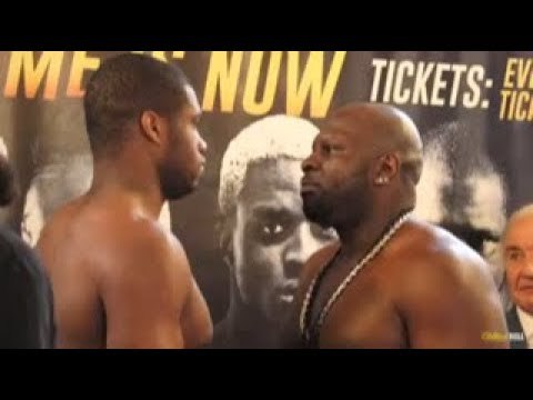 HEAVYWEIGHT SHOWDOWN! - DANIEL DUBOIS v KEVIN JOHNSON OFFICIAL WEIGH-IN VIDEO / DUBOIS v JOHNSON