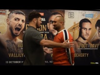HUG IT OUT! DAVE ALLEN v SAMIR NEBO HEAD-TO-HEAD AT FINAL PRESS CONFERENCE / RITSON-PATERA