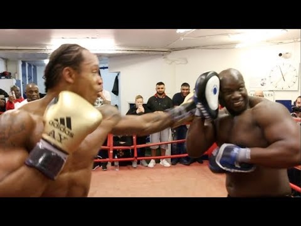 CRAZY! - ANTHONY YARDE TURNS INCREDIBLE PAD-SESSION INTO AGGRESSIVE SPARRING SESSION!  *MUST WATCH*