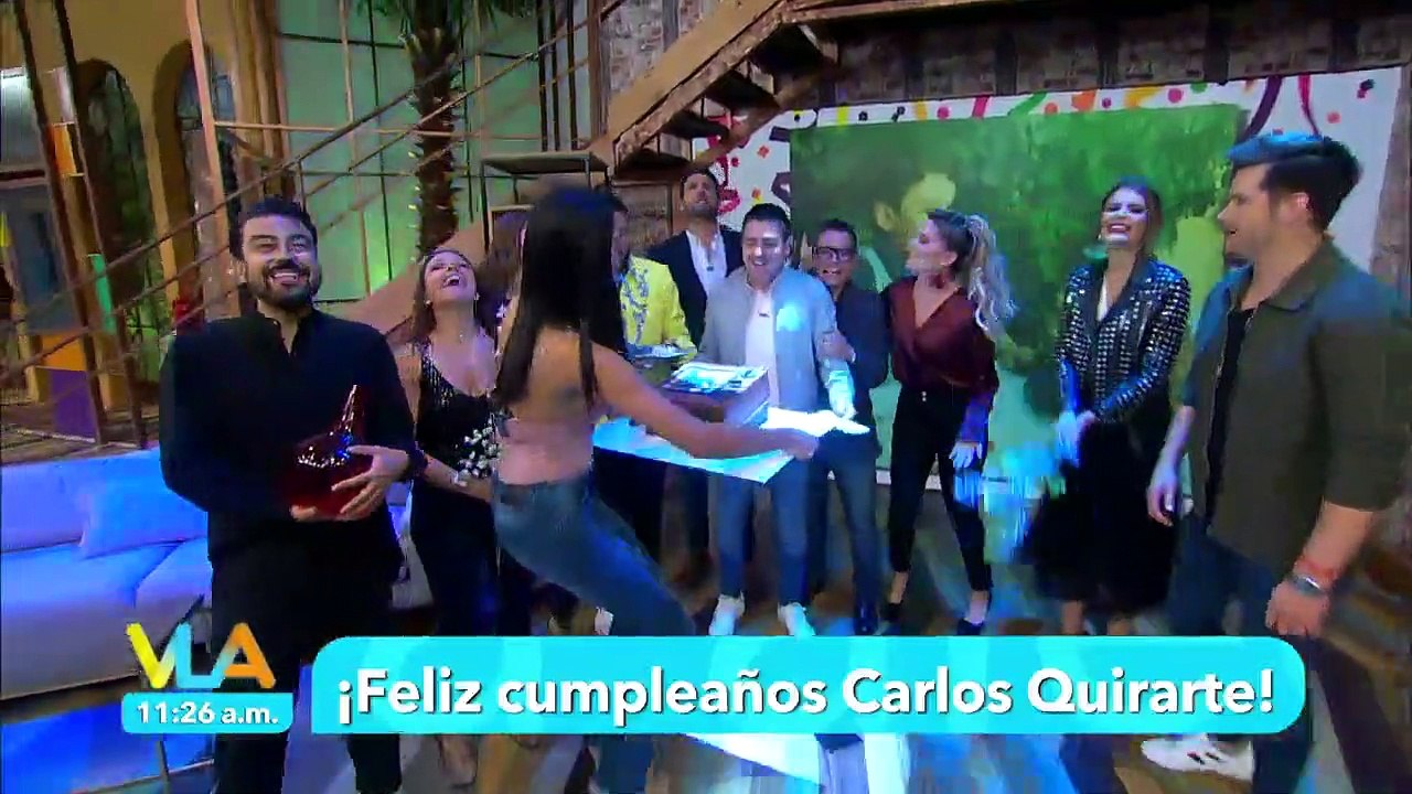 ¡Sorprendimos a nuestro querido Quiri en su cumpleaños! Muchas felicidades, Carlitos, celebramos un año más con la familia de VLA.