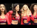 'WHEN YOU COMING HERE DAVE ALLEN? - INTRODUCING THE MATCHROOM BOXING USA RING CARD GIRL SQUAD