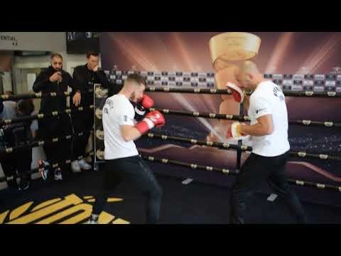 SILKY SMOOTH! RYAN BURNETT PAD WORKOUT WITH COACH ADAM BOOTH AHEAD OF DONAIRE CLASH / WBSS