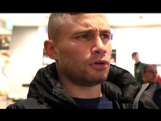 YOU ARE F****** INSANE! -CARL FRAMPTON LETS KID GALAHAD HAVE IT OVER COMMENTS ABOUT NOT FIGHTING HIM