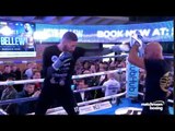 CAN BELLEW KO USYK? - TONY BELLEW BANGS PADS *COMPLETE* WORKOUT WITH TRAINER DAVE COLDWELL