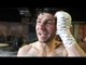 'IM HAPPY EDDIE HEARN GOT OF ANDRADE - HE DONE A NUMBER ON ME' - BRIAN ROSE - FACES CONRAD CUMMINGS