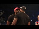 DILLIAN WHYTE GOES HEAD TO HEAD WITH DERECK CHSIORA IN THE RING! - IMMEDIATE REACTION FROM WHYTE