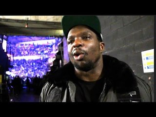 DILLIAN WHYTE REACTS TO TONY BELLEW'S 8th ROUND KNOCKOUT DEFEAT TO OLEKSANDR USYK
