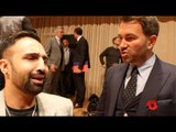'DIDNT McGREGOR DROP YOU IN SPARRING?' -EDDIE HEARN TO PAULIE MALIGNAGGI & WANTS TO MAKE THAT FIGHT!