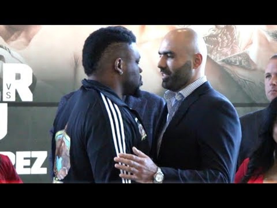 HEAVYWEIGHTS! - JARRELL MILLER MEANS BUSINESS - FACES OFF WITH BOGDAN DINU IN KANSAS / MILLER-DINU