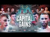 MTK GLOBAL PRESENTS MTK LONDON'S *CAPITAL GAINS* UNDERCARD FROM YORK HALL, LONDON
