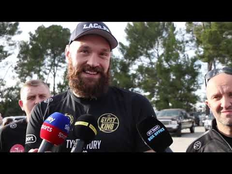 TYSON FURY REVEALS THE 1st TIME HE MET DEONTAY WILDER, & WHAT MANNY STEWARD SAID ABOUT BOTH FIGHTERS