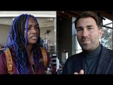 'THEY HATE YOU OVER THERE IN ENGLAND! - THEY DO NOT LIKE YOU' - CLARESSA SHIELDS TELLS EDDIE HEARN