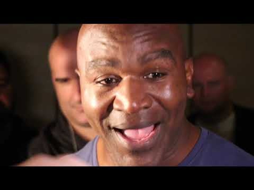 EVANDER HOLYFIELD (IN L.A) BREAKS DOWN DEONTAY WILDER v TYSON FURY / & TALKS ANTHONY JOSHUA
