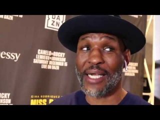 'ROCKY FIELDING HAS NOTHING TO LOSE. THAT IS DANGEROUS' - BERNARD HOPKINS TALKS CANELO v ROCKY