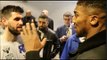 'HEAD HELD HIGH' - ANTHONY JOSHUA & ROCKY FIELDING DISCUSS CANELO DEFEAT IN NEW YORK / CANELO-ROCKY