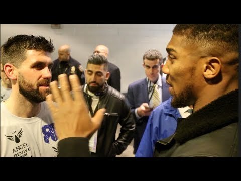 'HEAD HELD HIGH' - ANTHONY JOSHUA & ROCKY FIELDING DISCUSS CANELO DEFEAT IN NEW YORK / CANELO-ROCKY