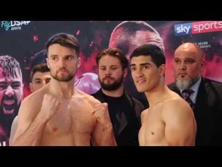 ANTHONY FOWLER v JOSE CARLOS PAZ **OFFICIAL** WEIGH-IN VIDEO / SHEFFIELD / BROOK v ZERAFA
