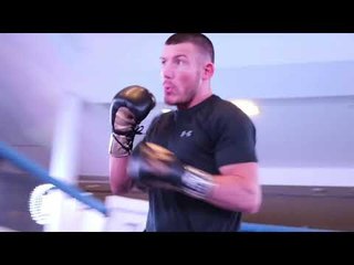 FIGHT OF THE YEAR? LIAM WILLIAMS *OFFICIAL* PUBLIC WORKOUT WITH DOMINC INGLE / VACANT BRITISH TITLE