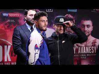 PRETTY BOY! JOSH KELLY v DAVID AVANESYAN *OFFICIAL* HEAD-TO-HEAD @ FINAL PRESS CONFERENCE