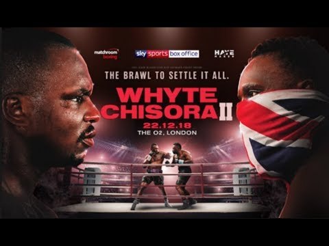 LIVE! - DILLIAN WHYTE v DERECK CHISORA 2 - FULL UNDERCARD PRESS CONFERENCE - PRICE v LITTLE & MORE