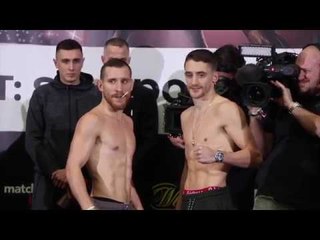 BRITISH TITLE ON THE LINE! - RYAN WALSH v REECE BELLOTTI - OFFICIAL WEIGH IN / WHYTE-CHISORA 2