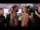 JOSHUA BUATSI v RENOLD QUINLAN  - OFFICIAL WEIGH IN VIDEO / WHYTE v CHISORA 2