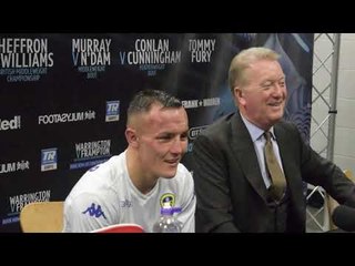 JOSH WARINGTON *FULL & UNCUT* POST FIGHT PRESS CONFERENCE WITH FRANK WARREN / WARRINGTON v FRAMPTON