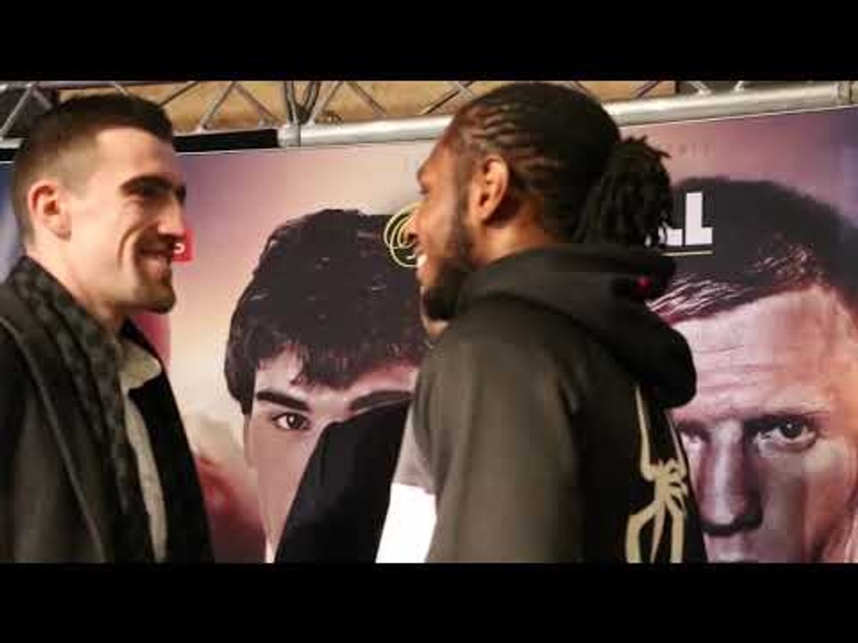 'MAKE SURE YOU TURN UP' - JAKE BALL v CRAIG RICHARDS **OFFICIAL** HEATED HEAD-TO-HEAD @ PRESSER / o2