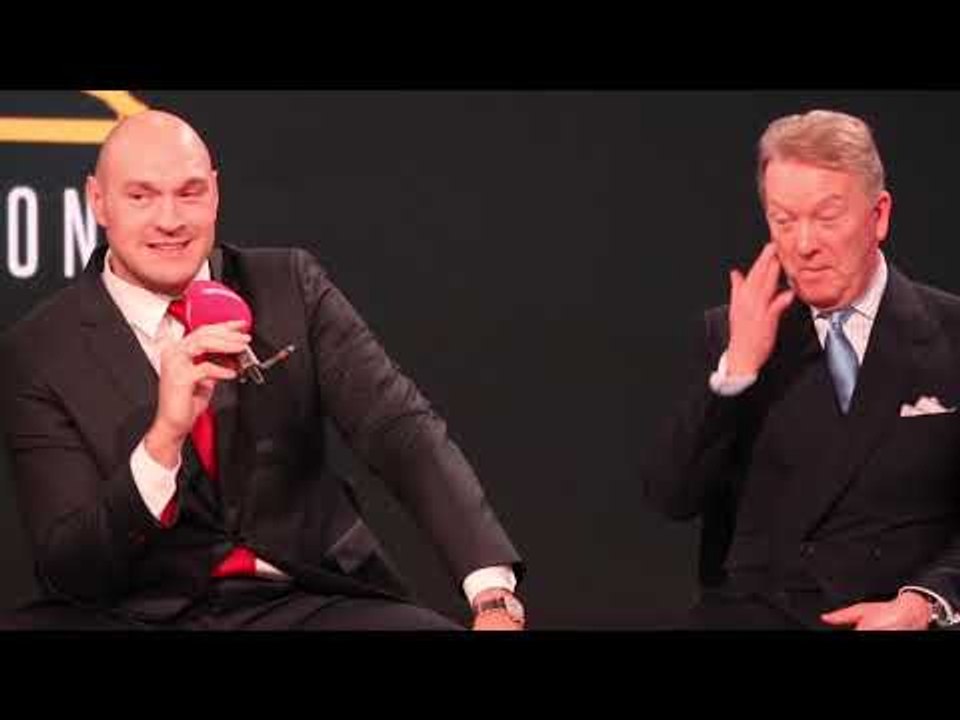 'WILDER IS A BIG USELESS DOSSER!' - TYSON FURY & FRANK WARREN ON POTENTIAL REMATCH v DEONTAY WILDER