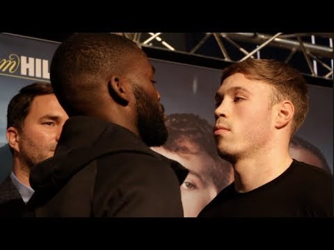 BRITISH TITLE ON THE LINE! JOSHUA BUATSI v LIAM CONROY **OFFICIAL** HEAD-TO-HEAD @ PRESS CONFERENCE