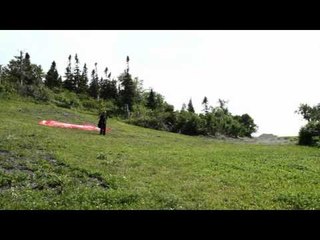 Mont Saint Pierre: un maire en deltaplane