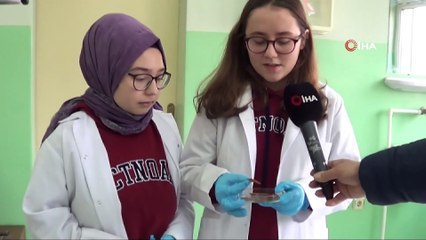 Defne Yaprağı, Adaçayı ve Biberiyeden Plastik Ürettiler-İha