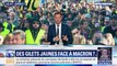 Des gilets jaunes face à Emmanuel Macron ?