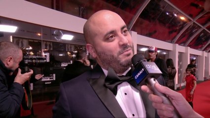 Laurent Weil interviewe Jérôme Commandeur sur le tapis rouge - César 2019