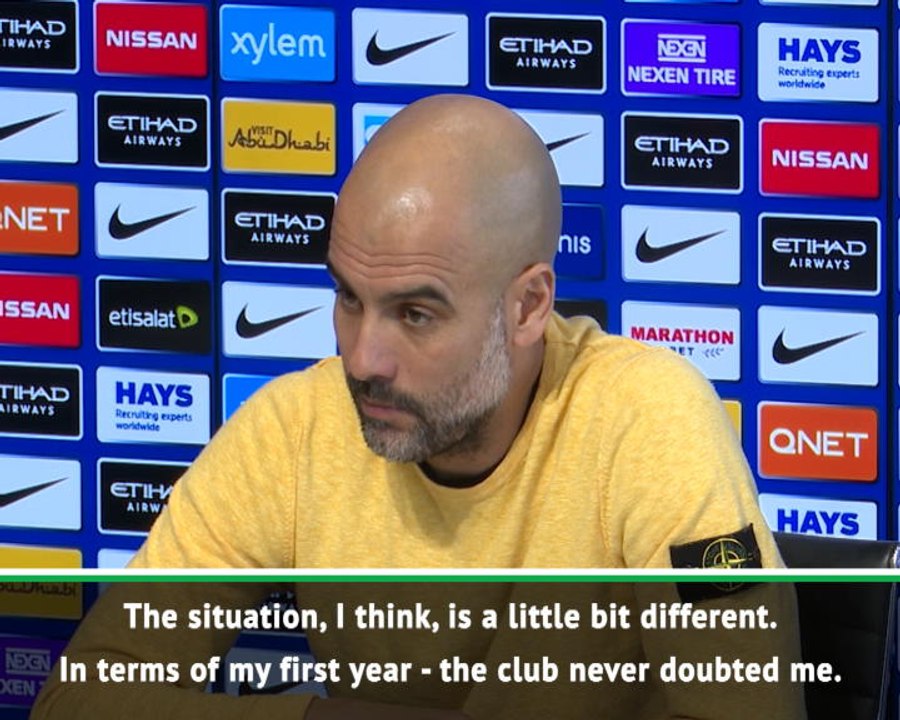 City never doubted me like Chelsea doubt Sarri...