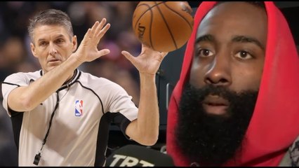 James Harden SLAMS “Rude & Arrogant” Ref Scott Foster! “Shouldn't Be Able To Officiate Our Games"