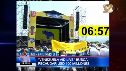 "Venezuela Aid Live" busca recaudar 100 millones de dólares