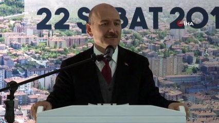 İçişleri Bakanı Süleyman Soylu: Polisime taciz iftirası atıyorlar'