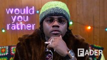 Gunna chooses drip over drown, Vlone over Off-White & more | 'Would You Rather' Season 2 Episode 1