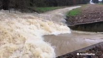 Major flooding at Potacocowa Creek