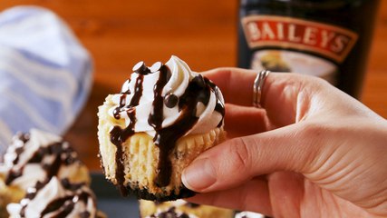 These Mini Baileys Cheesecakes Are Big On Flavor