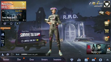 First Chicken Dinner in PUBG ZOMBIE MODE - ZOMBIE MODE GAMEPLAY