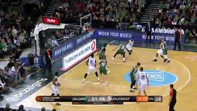 Zalgiris Kaunas - Buducnost VOLI Podgorica Highlights | Turkish Airlines EuroLeague RS Round 23