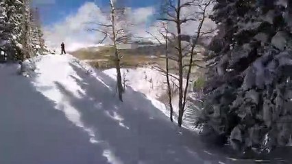 Un skieur emporté dans une avalanche