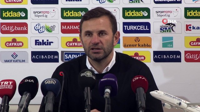 Okan Buruk: “Erol hoca herhalde başka maçı seyretti”