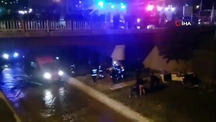 Arkadaşlarını hastaneye yetiştirmek isterken köprüden uçtular: 4 yaralı