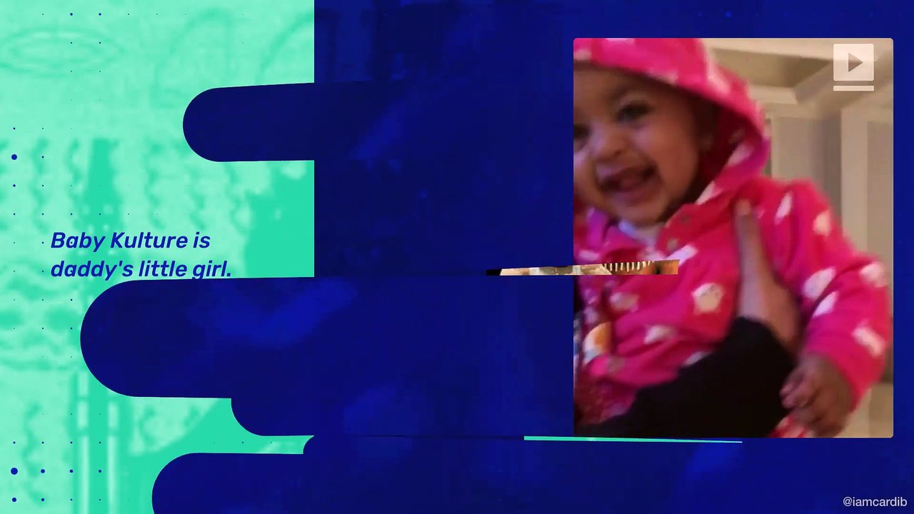 Cardi B Shares Video of Baby Kulture Jamming to Offset's Song